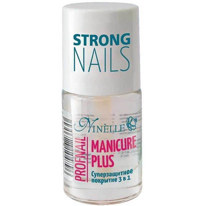 Ninelle Nail Care Manicure Plus Profnail Суперзащитное покрытие 3 в 1 
