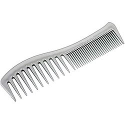 h10654 Гребень большой серебро