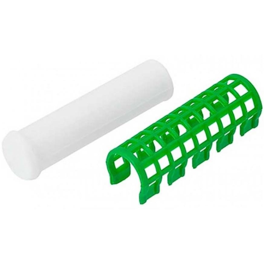 Harizma Professional Бигуди, термобигуди h10981-23 Термобигуди 23 мм, зеленые Термобигуди с зажимами 23 мм, упаковка 6 шт, зеленые