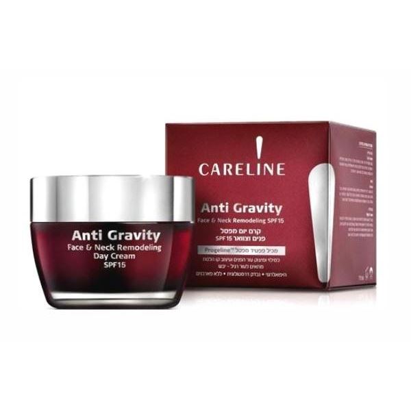Careline Elasto-Lift  Anti Gravity Face & Neck Remodeling Day Cream SPF 15 Дневной крем для лица и декольте 