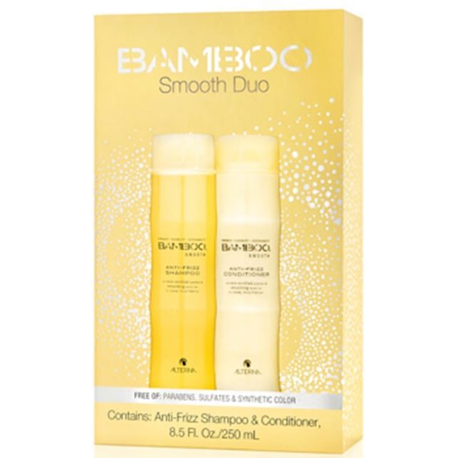 Alterna Bamboo Smooth Bamboo Smooth Holiday Duo Набор "Сияние и блеск": шампунь, кондиционер