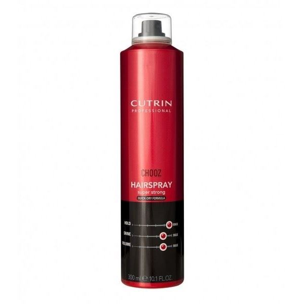Cutrin Styling Chooz Chooz Hairspray Super Strong Quick-Dry Formula Лак экстра-сильной моментальной фиксации 