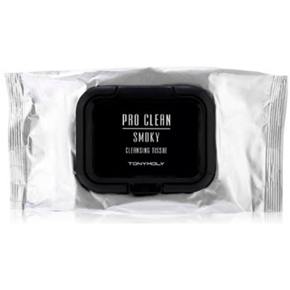 Tony Moly Cleansing Pro Clean Smoky Cleansing Tissue Очищающие салфетки