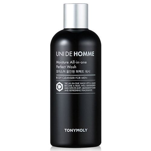 Tony Moly Homme Uni De Homme Moisture All-in-one Perfect Wash Очищающее средство для лица, волос и тела