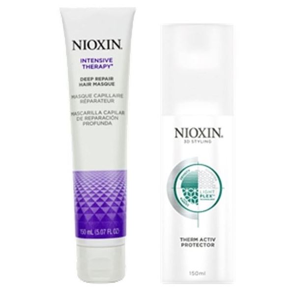 Nioxin Intensive Care Intensive Care Set Подарочный набор для интенсивного восстановления волос: маска, термозащитный спрей