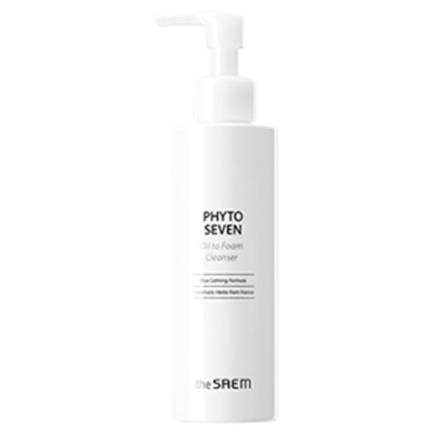 The Saem Face Care Phyto Seven Oil To Foam Cleanser Масло-пенка для умывания 