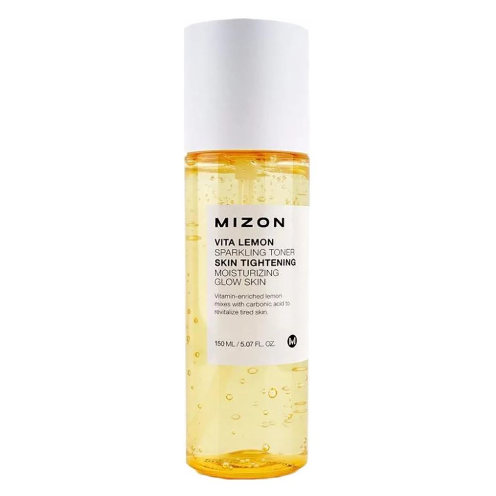Mizon Face Care Vita Lemon Sparkling Toner Мультифункциональный тоник для лица  c лимонным соком