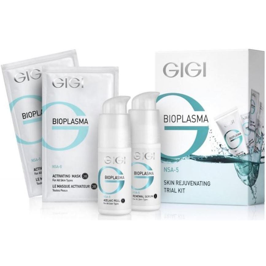GiGi Bioplasma  NSA-5 Skin Rejuvenating Trial Kit Набор омолаживающей профессиональной косметики: пилинг, сыворотка, маски