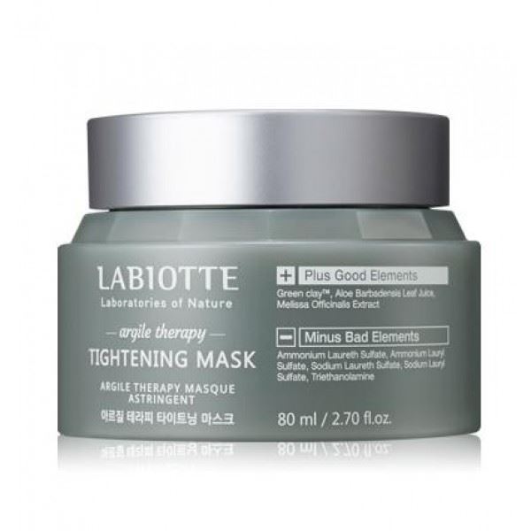Labiotte Cleansing Argile Therapy Tightening Mask Маска для лица поросужающая