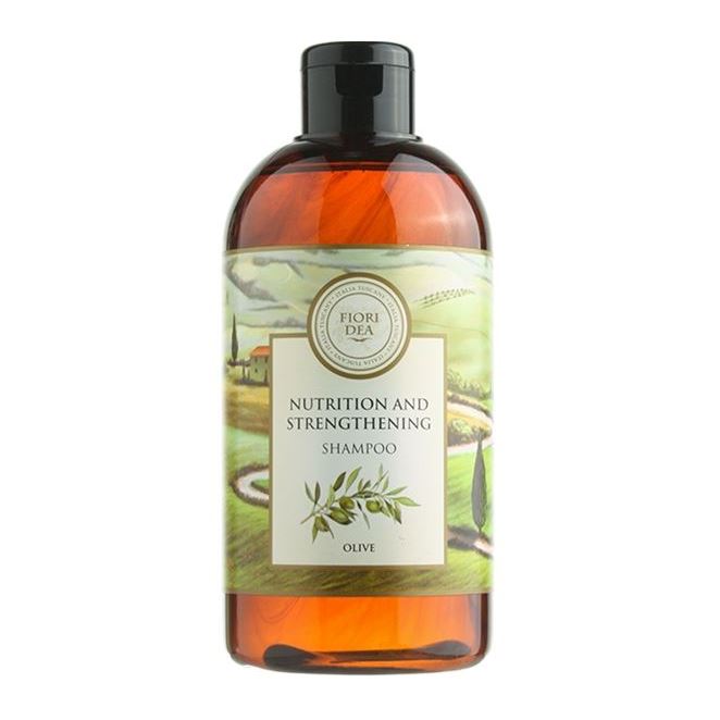 Fiori Dea Уход за волосами Nutrition And Strengthening Shampoo Шампунь для волос Питание и сила с маслом оливы
