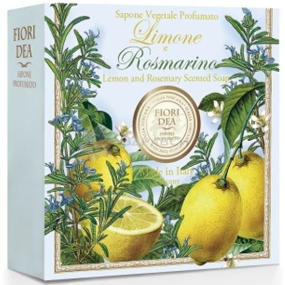 Fiori Dea Мыло Lemon And Rosemary Scented Soap Мыло кусковое Лимон и розмарин 