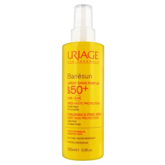 Uriage Bariesun        Bariesun Fragrance-Free Spray SPF 50+  Спрей без ароматизаторов