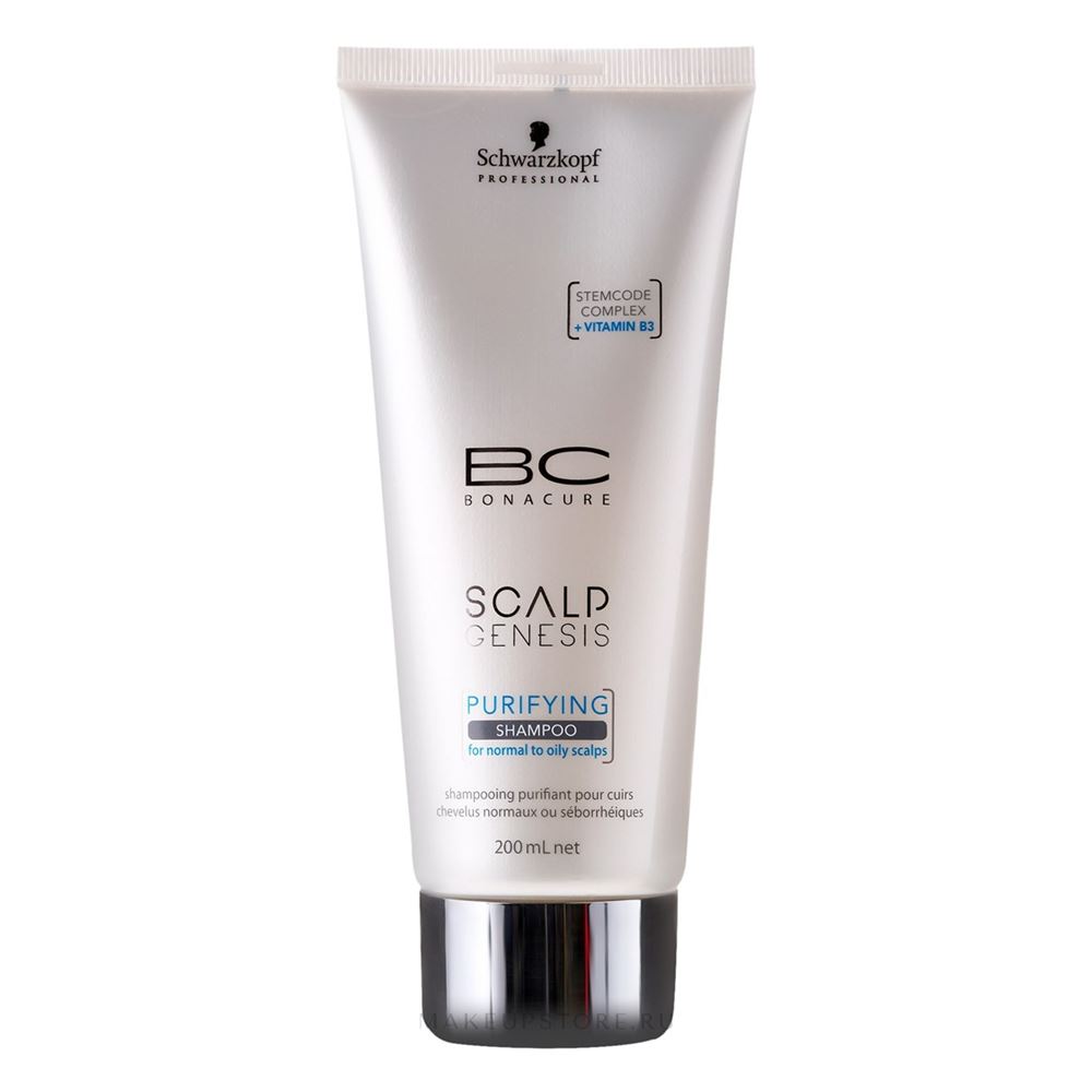 Schwarzkopf Professional Bonacure Scalp Genesis Scalp Genesis. Purifying Shampoo Решение проблем кожи головы. Очищающий шампунь