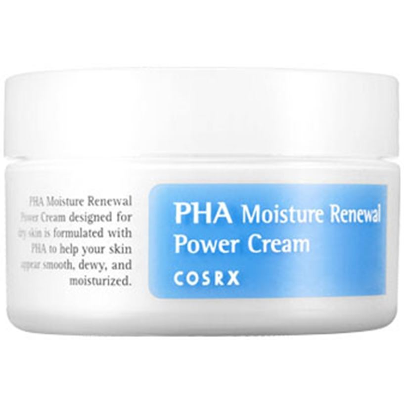 Cosrx Для сухой и обезвоженной кожи PHA Moisture Renewal Power Cream Крем для лица обновляющий