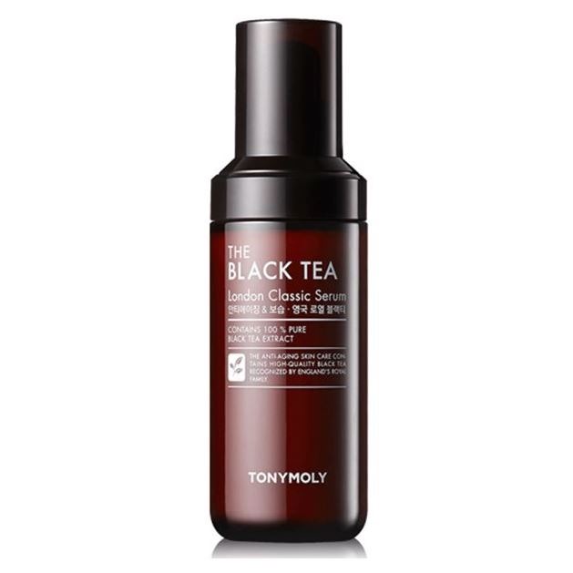 Tony Moly Face Care The Black Tea London Classic Serum Антивозрастная сыворотка для лица с экстрактом английского черного чая
