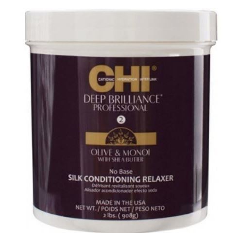 CHI Deep Brilliance Olive & Monoi Silk Conditioning Relaxer Разглаживающий крем