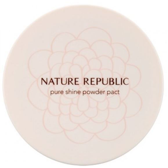 Nature Republic Make Up Pure Shine Powder Pact Пудра компактная