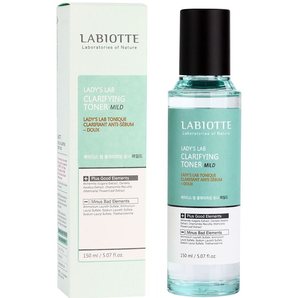 Labiotte Face & Body Care Lady's Lab Clarifying Toner Mild Мягкий тонер для чувствительной и проблемной кожи