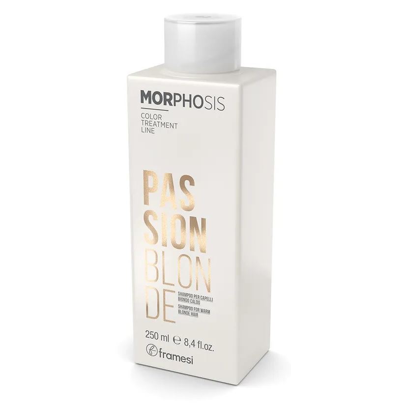 Framesi Morphosis Passion Blonde Shampoo Шампунь для теплых оттенков светлых волос