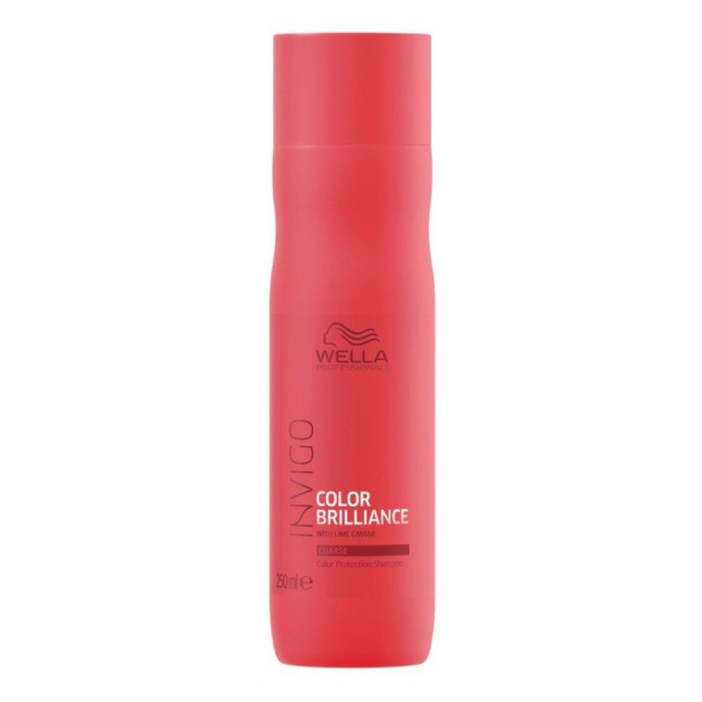 Wella Professionals Invigo Brilliance Color Protection Shampoo Coarse Hair Шампунь для защиты цвета окрашенных жестких волос