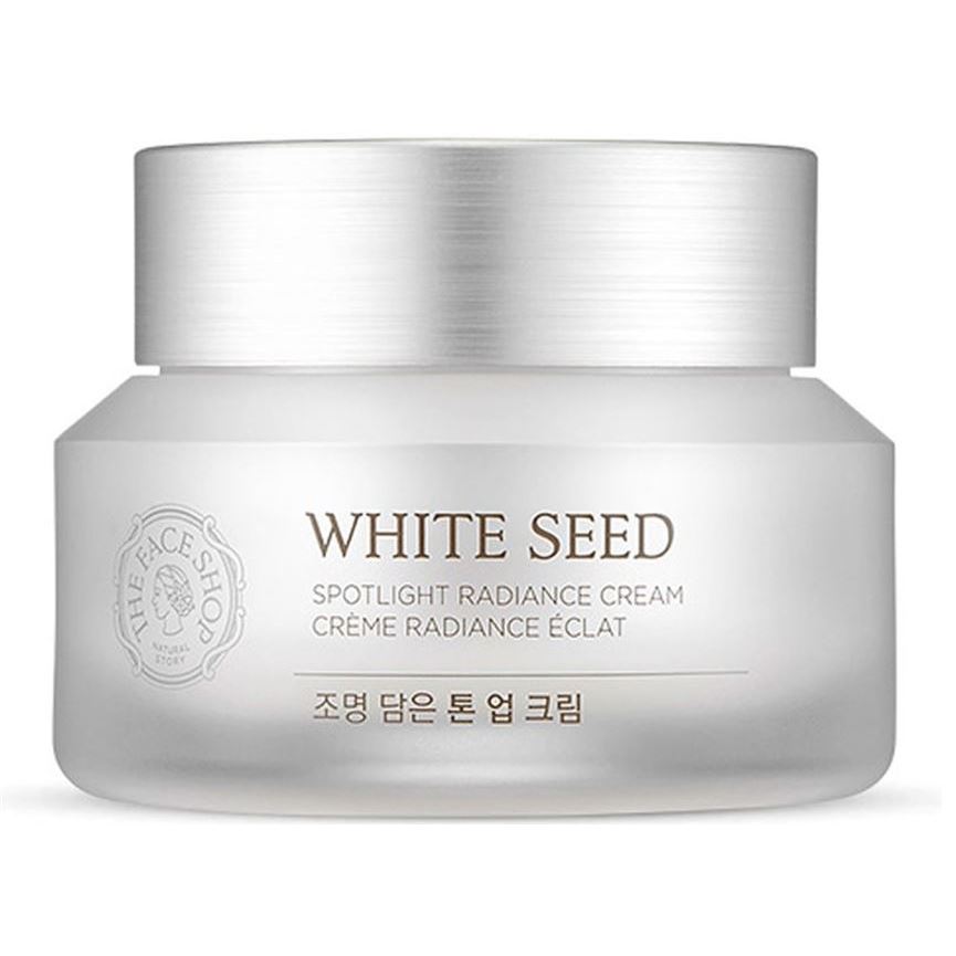 The Face Shop Face Care White Seed Spotlight Radiance Cream Крем осветляющий для яркости кожи лица 