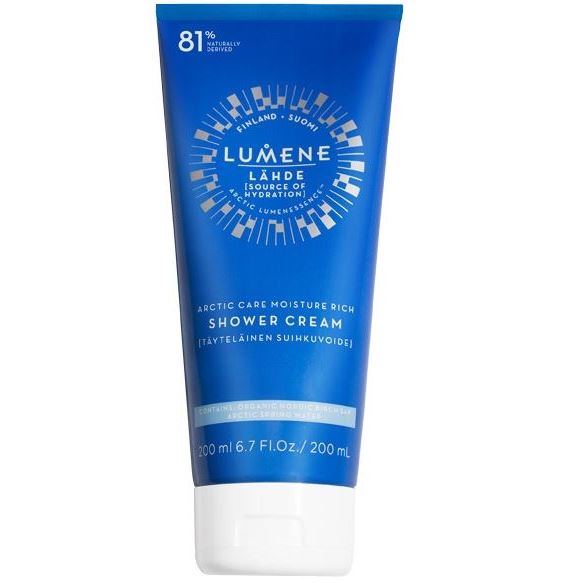 Lumene Lahde Arctic Care Moisture Rich Shower Cream Увлажняющий насыщенный крем для душа