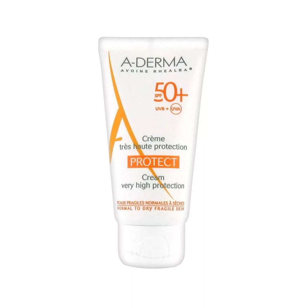 A-Derma Protect Protect Cream Very High Protection SPF 50+ Солнцезащитный крем SPF 50+