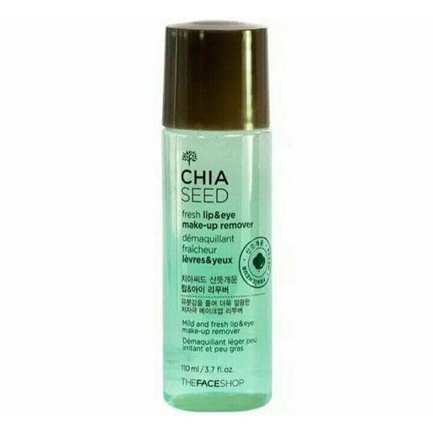 The Face Shop Face Care Chia Seed Fresh Lip & Eye Make-Up Remover Двухфазное средство для снятия макияжа с экстрактом семян чиа