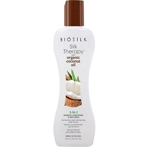 Biosilk Silk Therapy 3-in-1 Shampoo, Conditioner & Body Wash Средство с органическим маслом 3 в 1