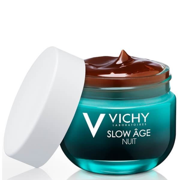 VICHY Myokine 25-30 лет Ночной восстанавливающий крем и маска для интенсивной оксигенации кожи Slow Age Nuit
