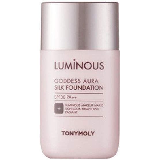 Tony Moly Make Up Luminous Goddess Aura Silk Foundation SPF30 PA++ Шелковая тональная основа