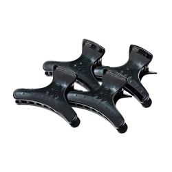 h10988-15 Зажимы "бабочка" усиленные черные