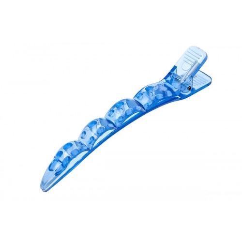 Harizma Professional Аксессуары h10901-06 Зажимы пластиковые, 6 штук в упаковке голубые Зажимы пластиковые, 6 штук в упаковке голубые