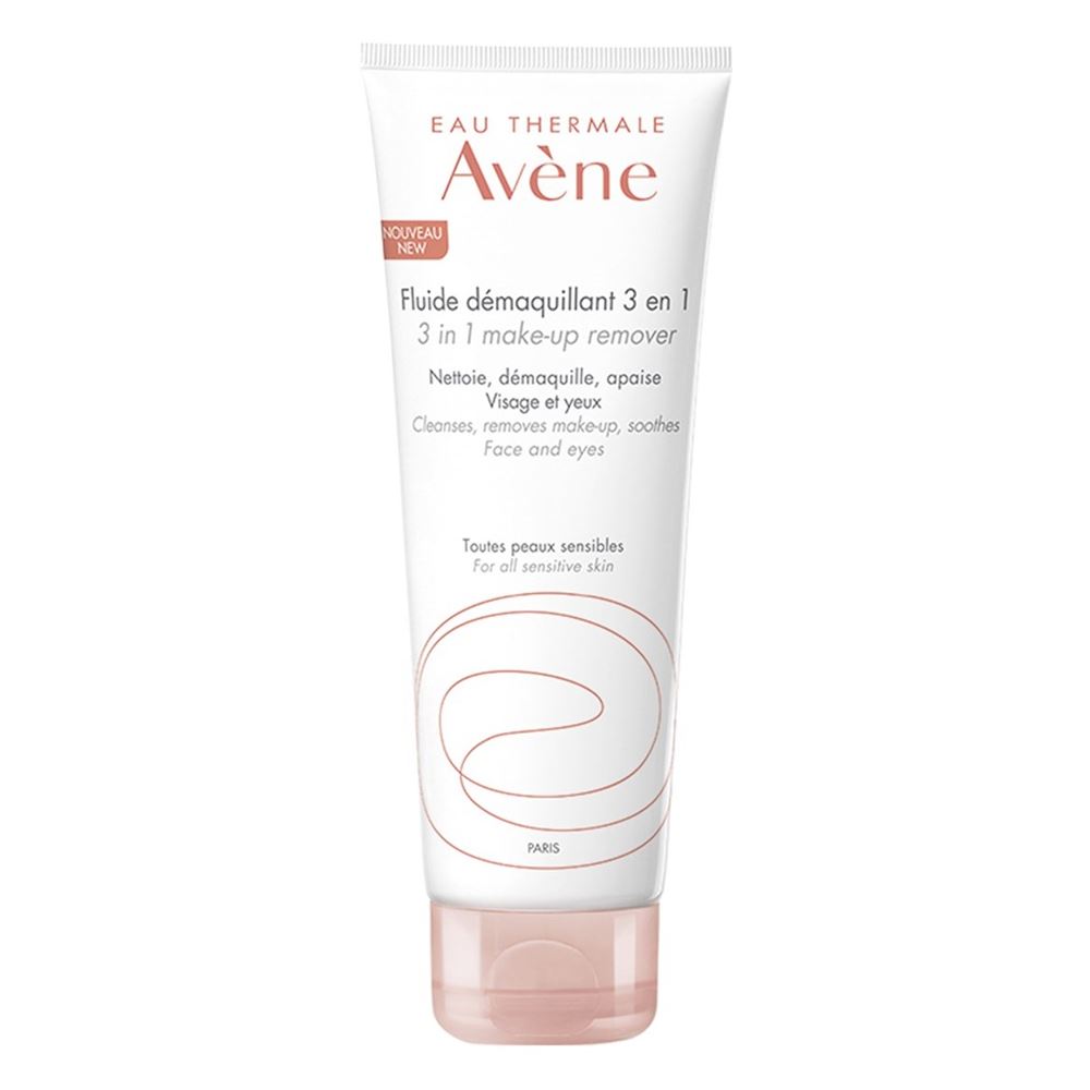 Avene Essential Care Флюид для снятия макияжа 3 в 1  Авен Флюид для снятия макияжа 3 в 1 для всех типов чувствительной кожи