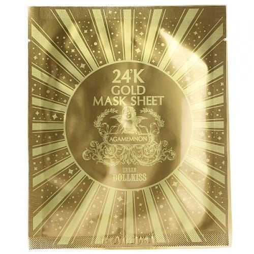 Baviphat Skin Care Urban Dollkiss Agamemnon 24k Gold Mask Sheet Маска для лица омолаживающая с 24К золотом