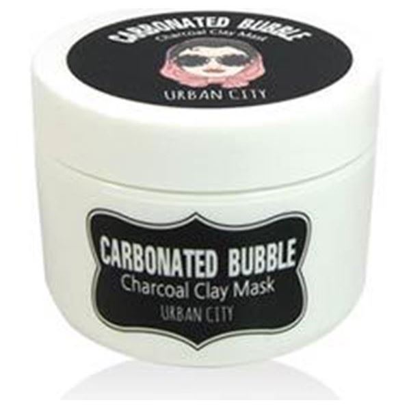 Baviphat Skin Care Urban City Carbonated Bubble Charcoal Clay Mask Маска для лица глиняно-пузырьковая на основе угольного порошка