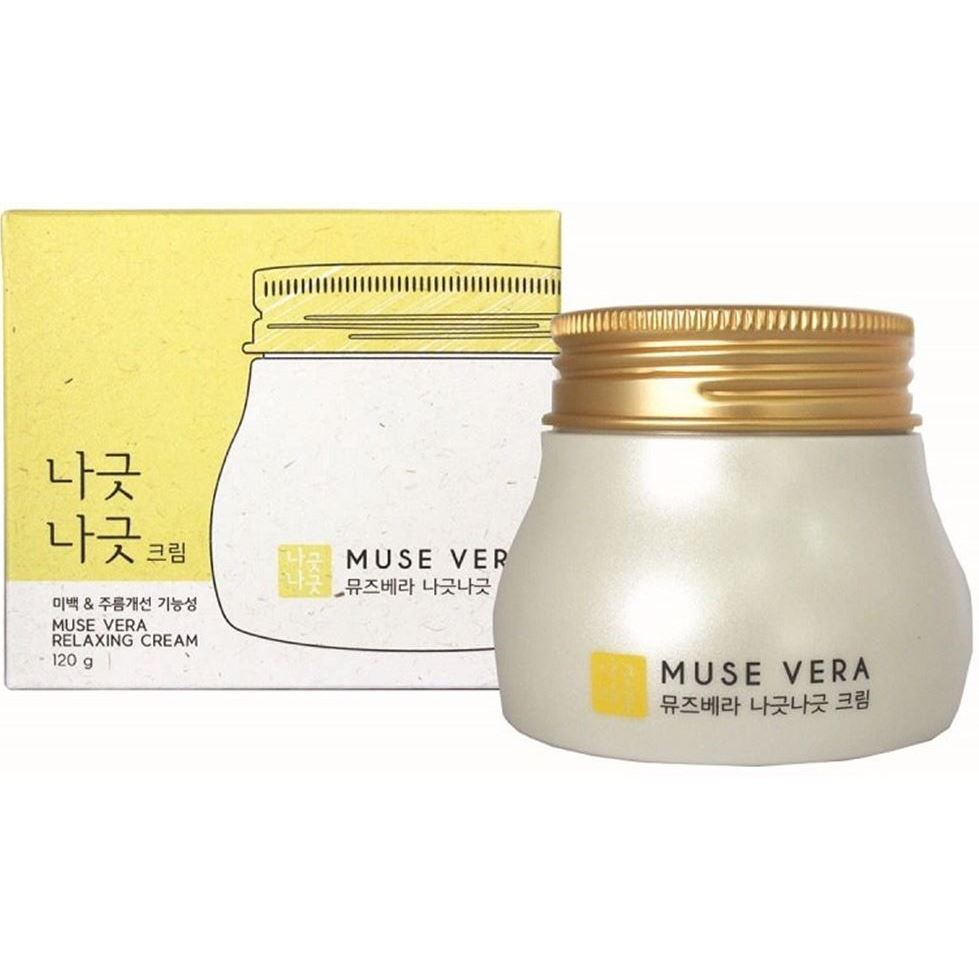 Deoproce Musevera Relaxing Cream Крем для лица расслабляющий с молоком и медом