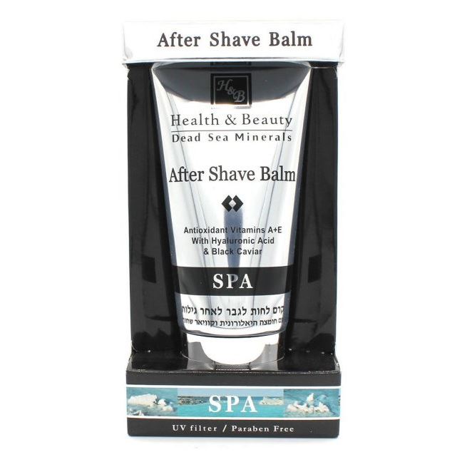 Health & Beauty For Men After Shave Balm With Hyaluronic Acid & Black Caviar Бальзам после бритья с гиалуроновой кислотой и вытяжкой из черной икры 