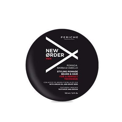 Periche Professional Treatment New Order Styling Pomade Beard & Hair Моделирующая помада для волос и бороды Medium intensifying molding pomade to texture hair and beard
