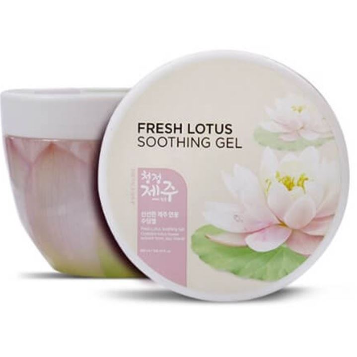 The Face Shop Body&Hair Care Fresh Jeju Lotus Soothing Gel Гель для тела универсальный с лотосом