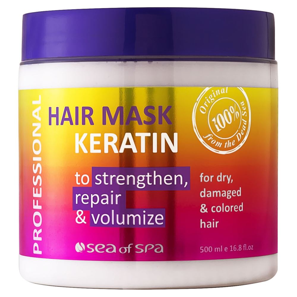 Sea of SPA Bio SPA  Professional Hair Mask Keratin Профессиональная маска для волос с Кератином для сухих и поврежденных окрашенных волос
