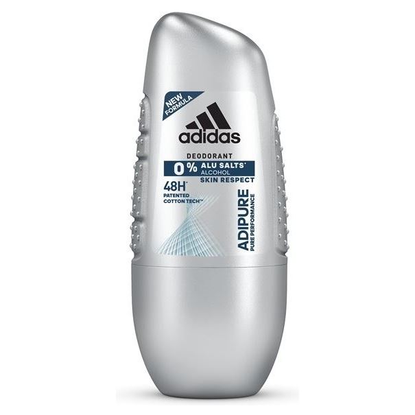 Adidas Fragrance Anti-Perspirant Roll-Ons Adipure 48H Дезодорант-антиперспирант для мужчин