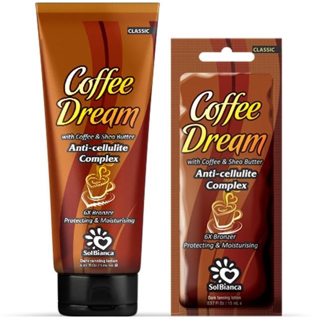 SolBianca Серия Classic Coffee Dream Крем для загара в солярии с маслом кофе, маслом ши и бронзаторами 
