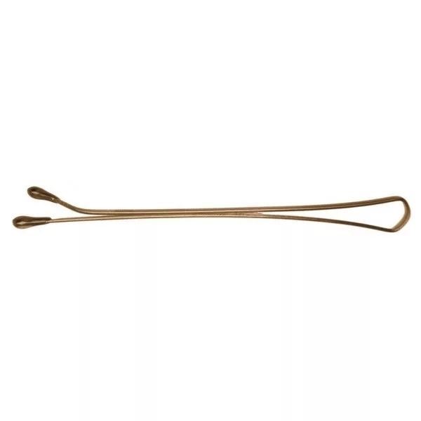 Harizma Professional Аксессуары h10537-04B Невидимки 60 мм прямые коричневые Невидимки 60 мм прямые коричневые 250 г