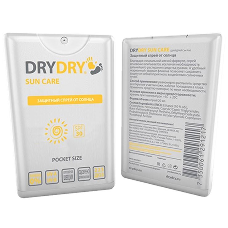 Dry Dry Antiperspirant Sun Care SPF30 Защитный спрей от солнца