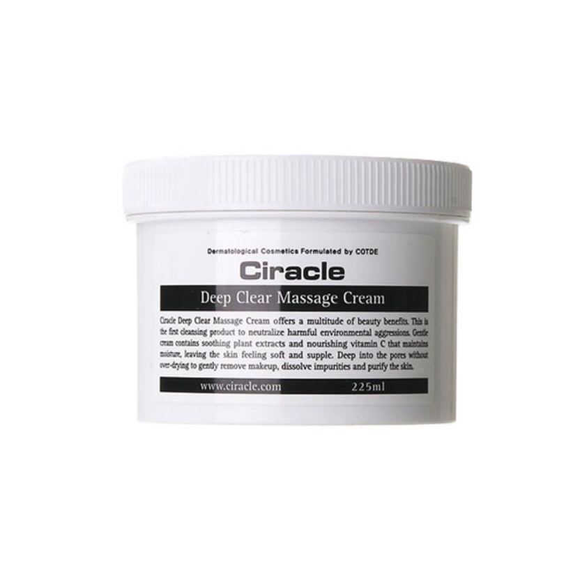 Ciracle Care Skin Treatment Deep Clear Massage Cream Крем массажный очищающий 