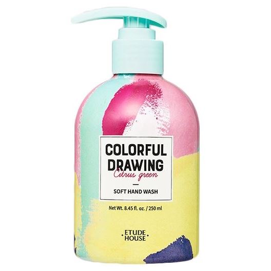 Etude House Body Care Colorful Drawing Soft Hand Wash  Жидкое мыло для рук парфюмированное
