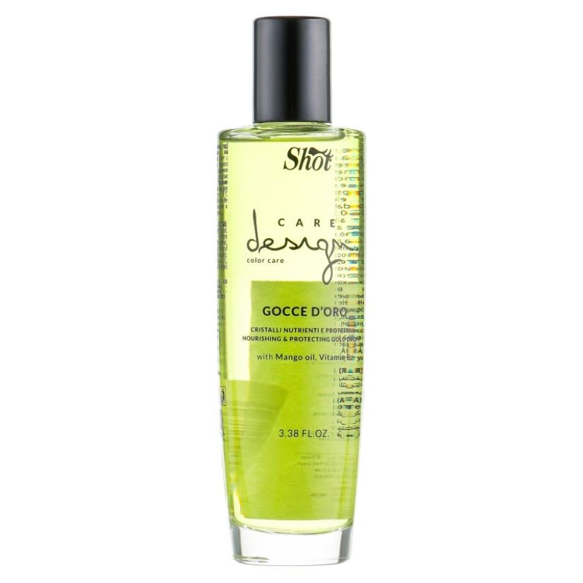 Shot Care&Glamour Care Design Gocce D'Oro (Color Care) Золотые кристаллы для окрашенных волос