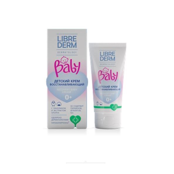Librederm Baby Recovery Baby Cream 0+ Детский крем восстанавливающий ланолин - экстра хлопок
