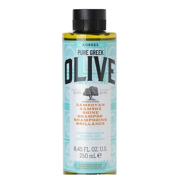 Korres Hair Shampoo Pure Greek Olive Shine Шампунь Греческая Олива придающий сияние для нормальных волос